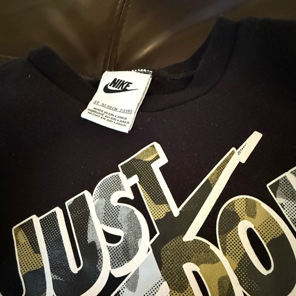 Nike sweatshirt 3T Just Do It - Picture 2 of 3